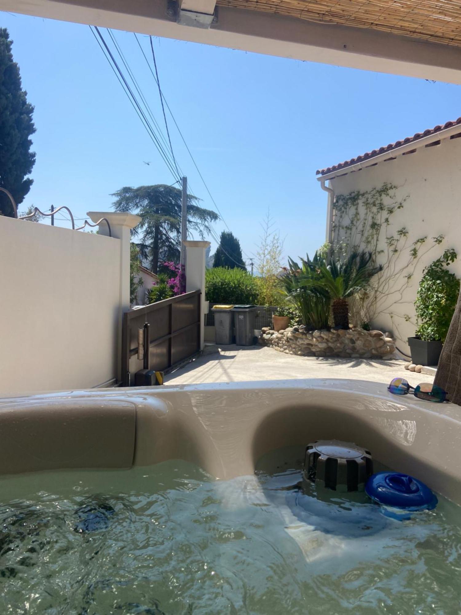 Sublime Logement Avec Vue Mer Et Jacuzzi La Ciotat Buitenkant foto